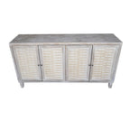 Meuble d'appoint 4 portes Meuble en bois Buffet de rangement