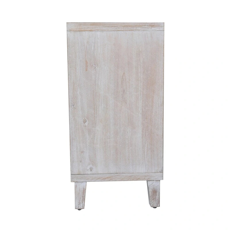 Meuble d'appoint 4 portes Meuble en bois Buffet de rangement