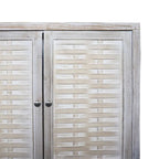 Meuble d'appoint 4 portes Meuble en bois Buffet de rangement