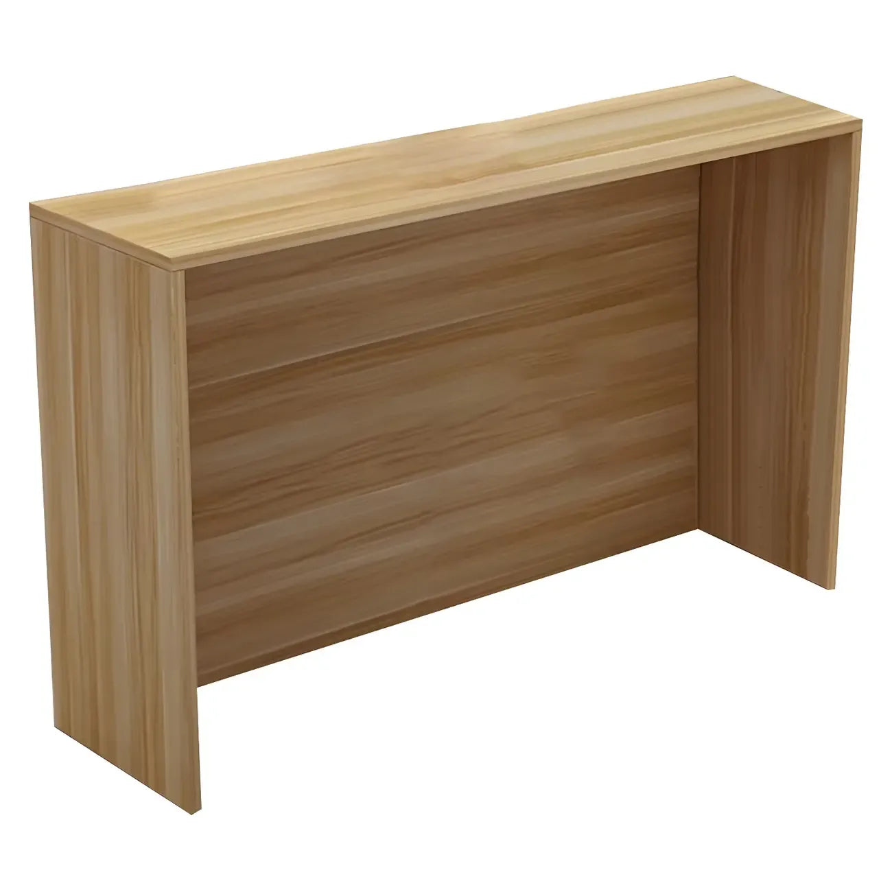 Table de bar rectangulaire blanche en bois pour salon
