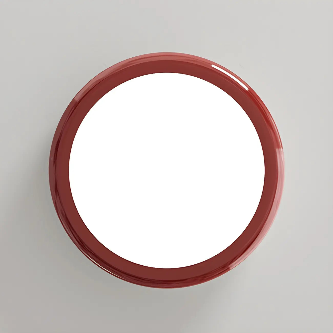 Plafonnier LED moderne à double cercle et à intensité variable