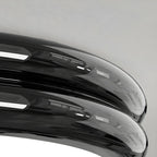 Plafonnier LED moderne à double cercle et à intensité variable