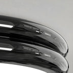 Plafonnier LED moderne à double cercle et à intensité variable