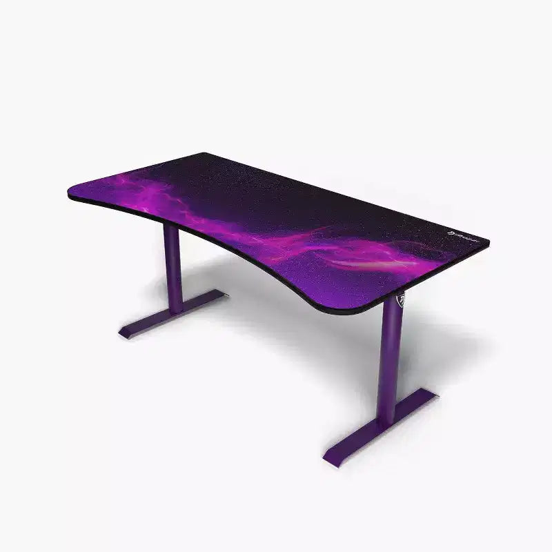 Tappetino per Mouse Lavabile da Gaming e Ufficio Curvo Ultrawide Arozzi Special Edition e 3 Fori Personalizzati per Supporti Monitor con Gestione Cavi