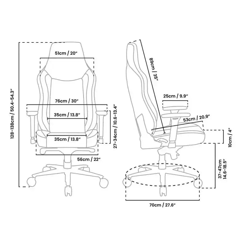 Sedia da ufficio e gaming ergonomica Arozzi Vernazza con reclinazione, rotazione, dondolio, altezza regolabile e supporto lombare e cervicale