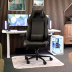 Sedia da ufficio e gaming ergonomica Arozzi Vernazza con reclinazione, rotazione, dondolio, altezza regolabile e supporto lombare e cervicale