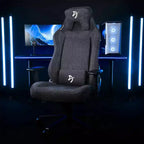 Sedia da ufficio e gaming ergonomica Arozzi Vernazza con reclinazione, rotazione, dondolio, altezza regolabile e supporto lombare e cervicale