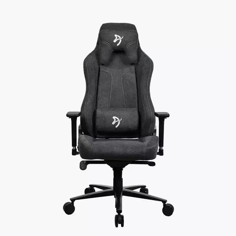Sedia da ufficio e da gaming Arozzi Vernazza Soft Fabric con cuscini di supporto lombare e cervicale morbidi