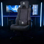 Sedia da ufficio e da gaming Arozzi Vernazza Soft Fabric con cuscini di supporto lombare e cervicale morbidi