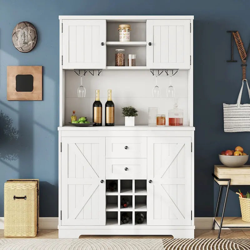 Meuble de cuisine de 73,8 po de hauteur avec rangement
