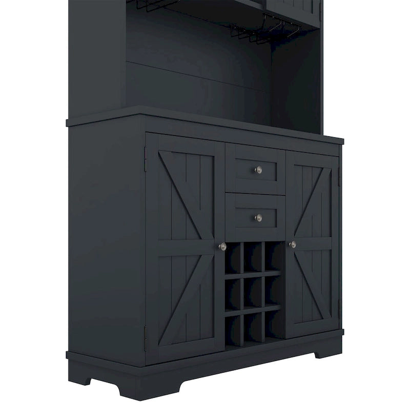 Meuble de cuisine de 73,8 po de hauteur avec rangement