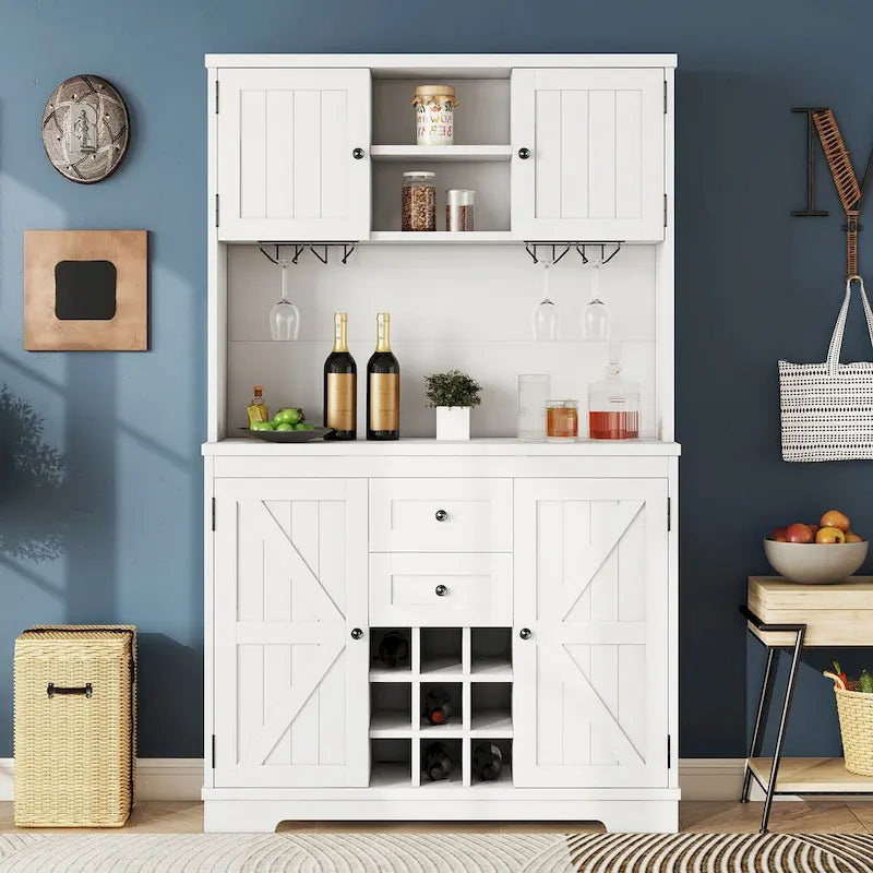 Meuble de cuisine de 73,8 po de hauteur avec rangement