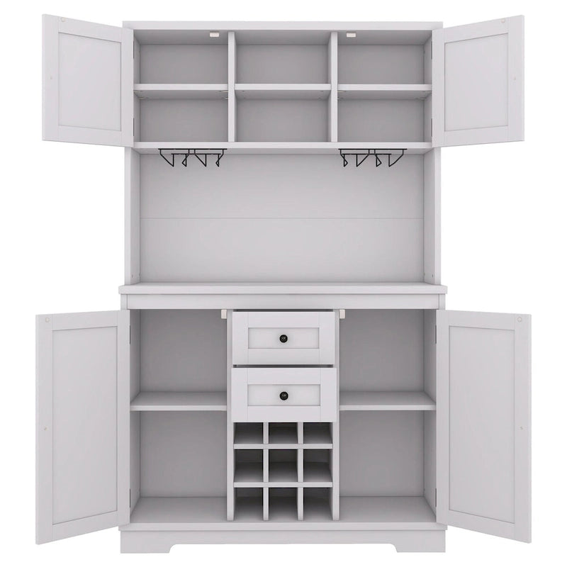 Meuble de cuisine de 73,8 po de hauteur avec rangement