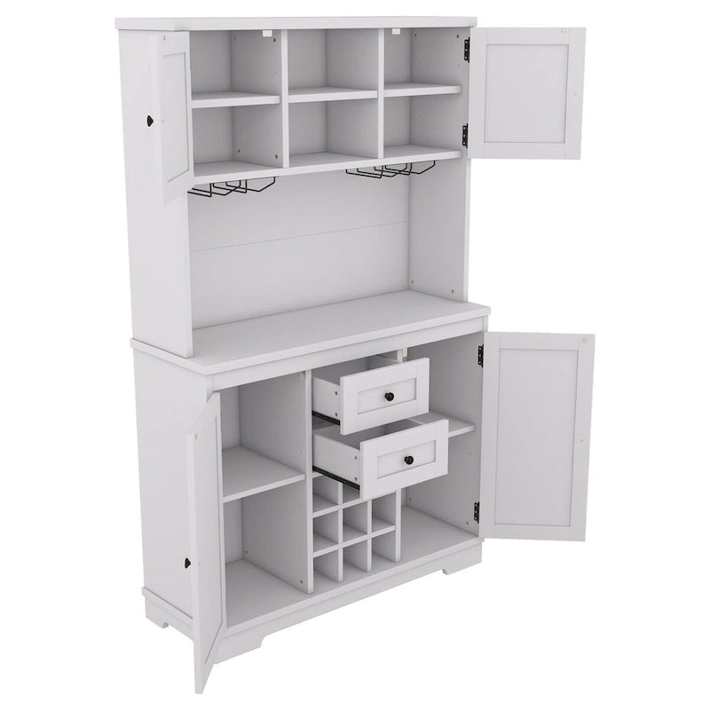 Meuble de cuisine de 73,8 po de hauteur avec rangement