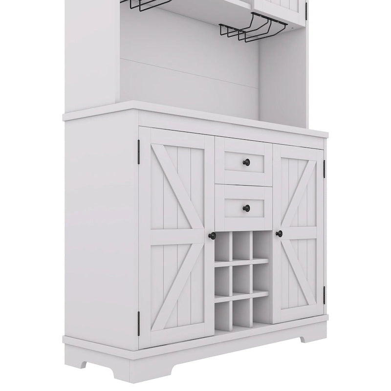Meuble de cuisine de 73,8 po de hauteur avec rangement