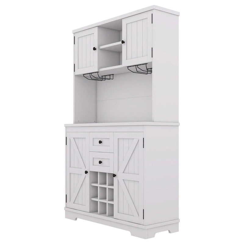 Meuble de cuisine de 73,8 po de hauteur avec rangement