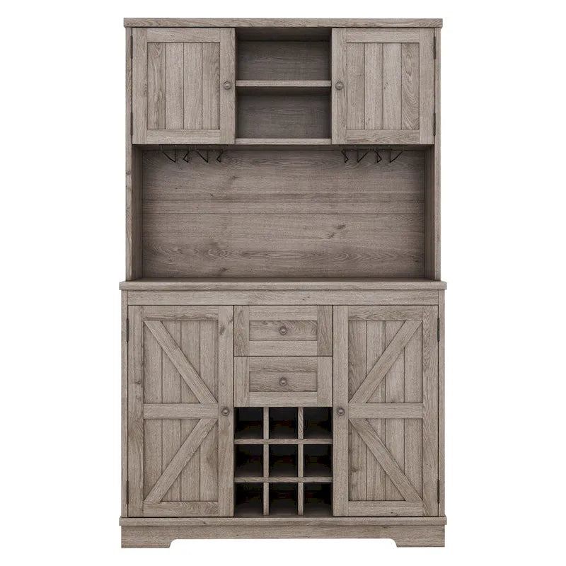 Meuble de cuisine de 73,8 po de hauteur avec rangement