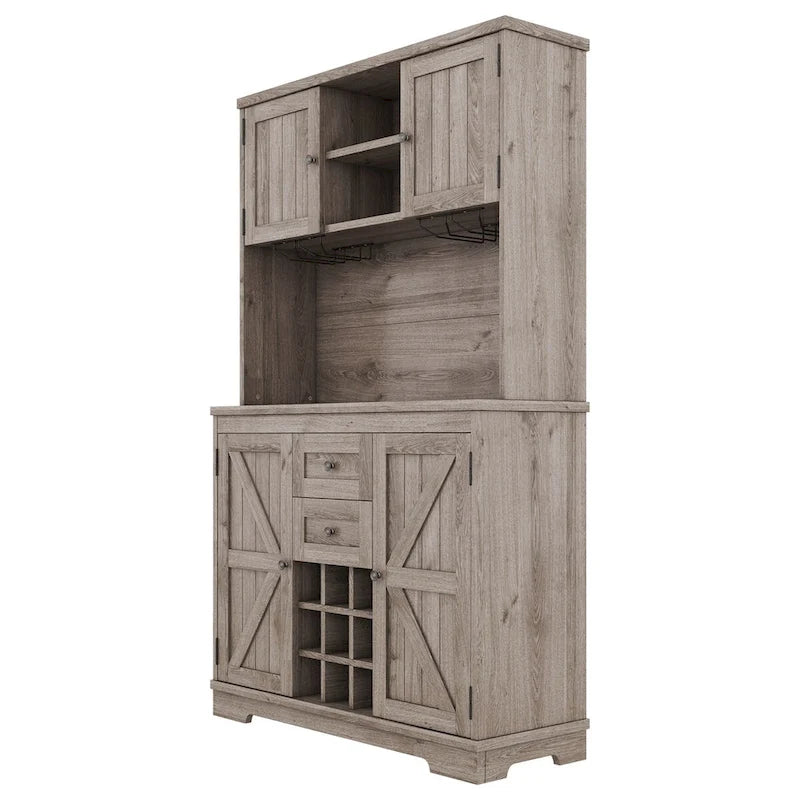 Meuble de cuisine de 73,8 po de hauteur avec rangement