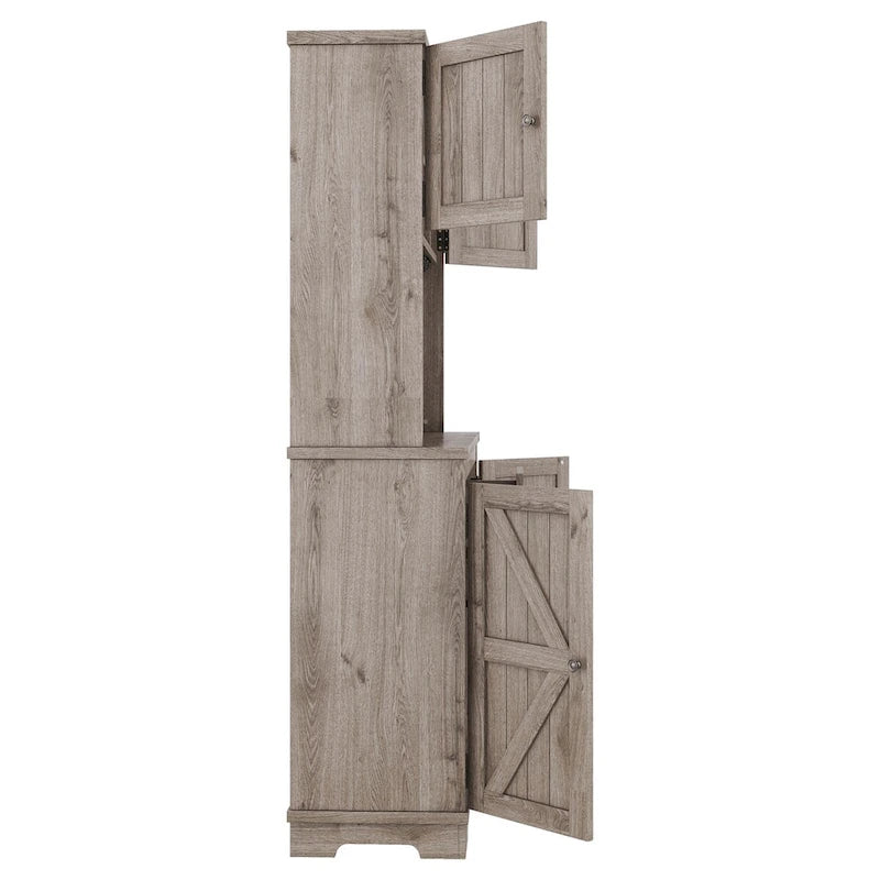 Meuble de cuisine de 73,8 po de hauteur avec rangement