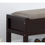 Banc de rangement pour chaussures pour salon, chambre à coucher