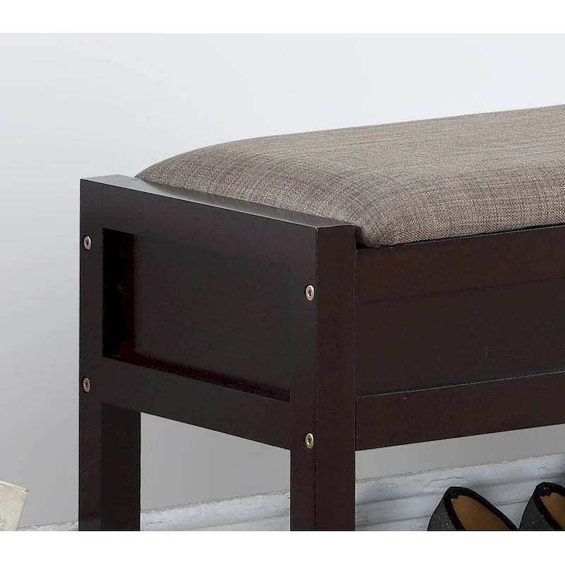 Banc de rangement pour chaussures pour salon, chambre à coucher