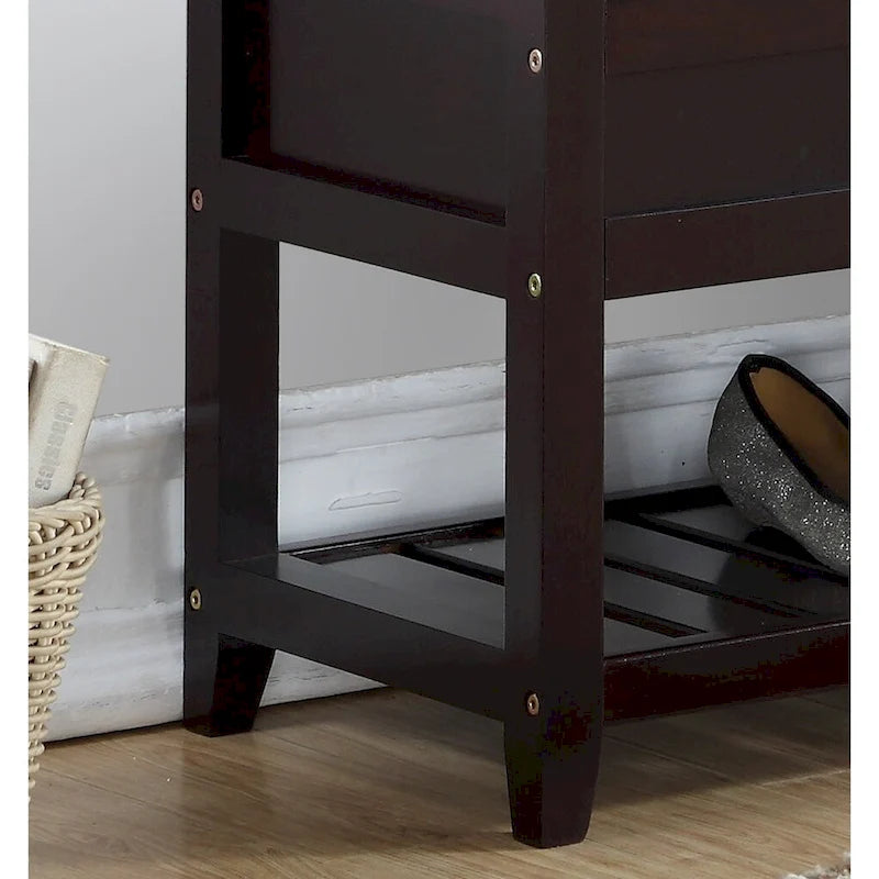 Banc de rangement pour chaussures pour salon, chambre à coucher