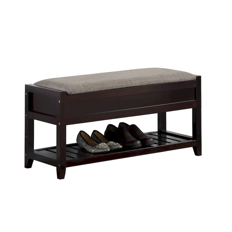 Banc de rangement pour chaussures pour salon, chambre à coucher