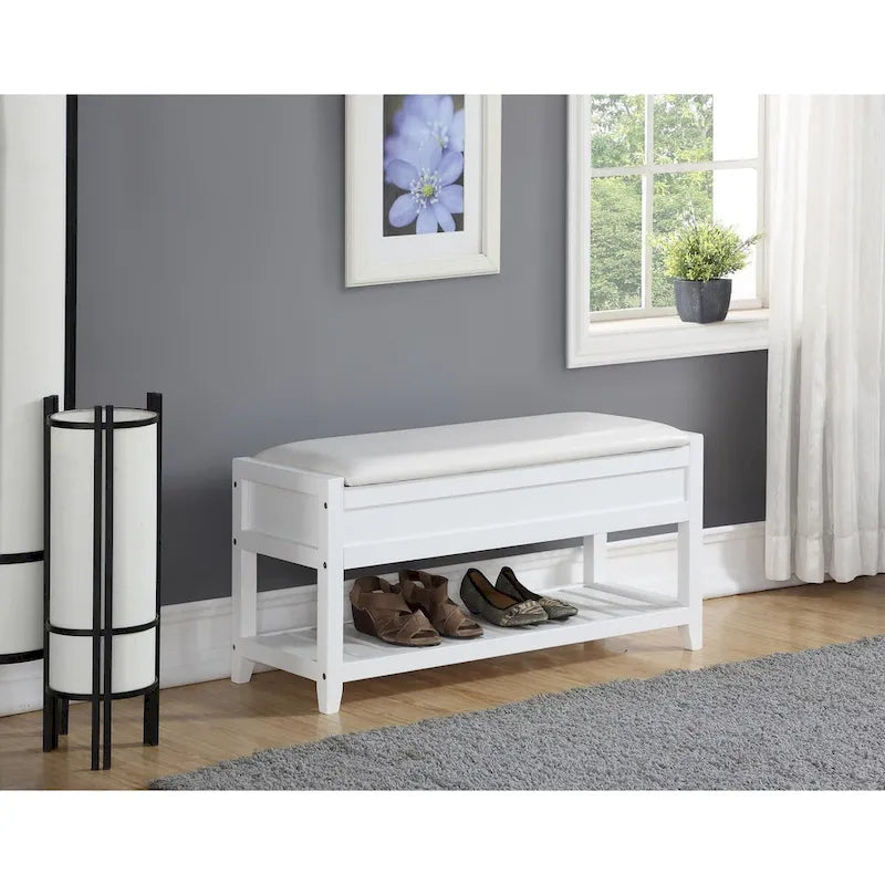 Banc de rangement pour chaussures pour salon, chambre à coucher