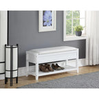 Banc de rangement pour chaussures pour salon, chambre à coucher