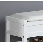 Banc de rangement pour chaussures pour salon, chambre à coucher