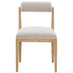 Chaise de salle à manger 20 po avec dossier roulé - 20 larg. x 25 prof. x 33 haut.