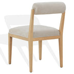 Chaise de salle à manger 20 po avec dossier roulé - 20 larg. x 25 prof. x 33 haut.