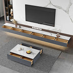 Mobile TV con 63 cassetti flottanti per gestione cavi Grey Stone