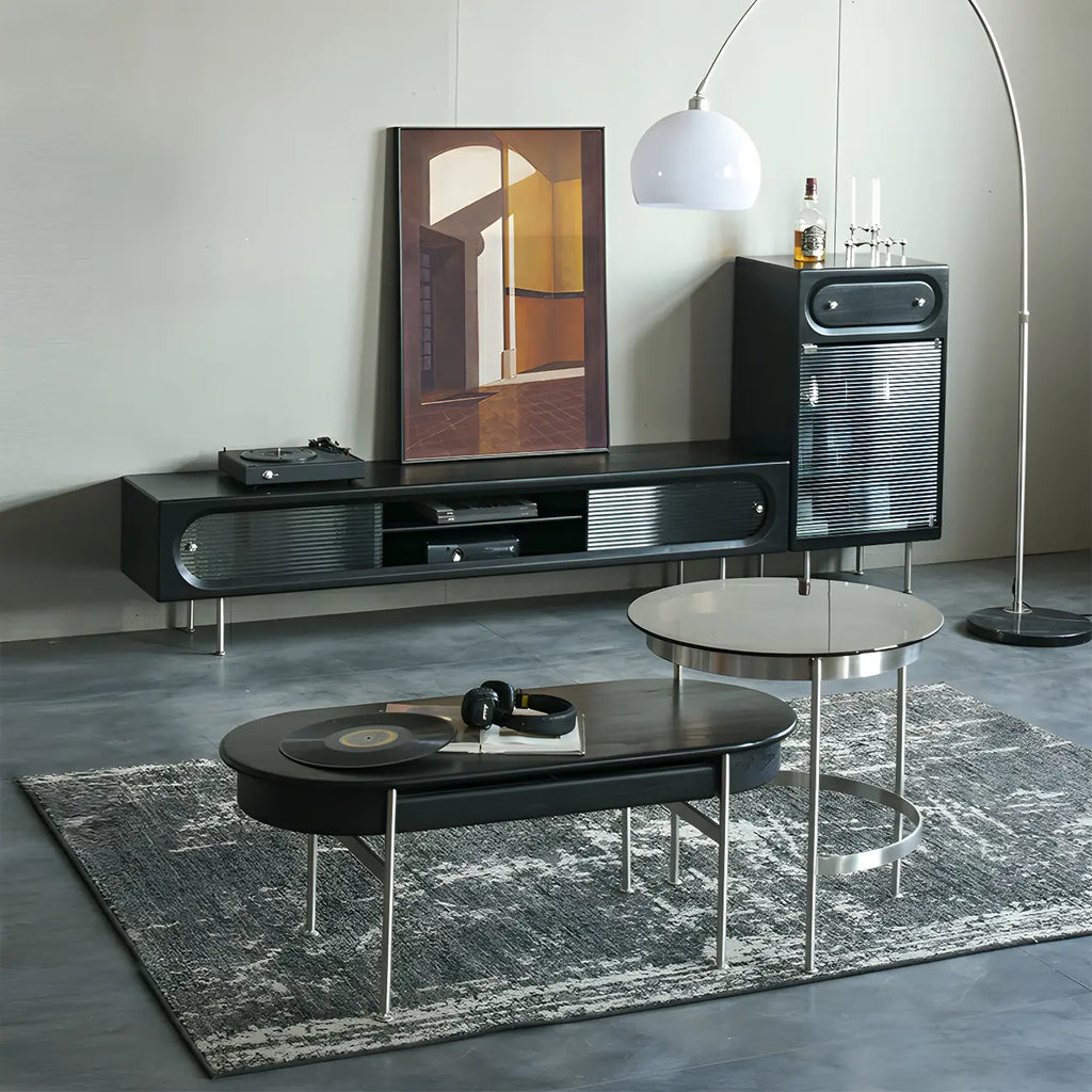 Meuble TV contemporain en bois