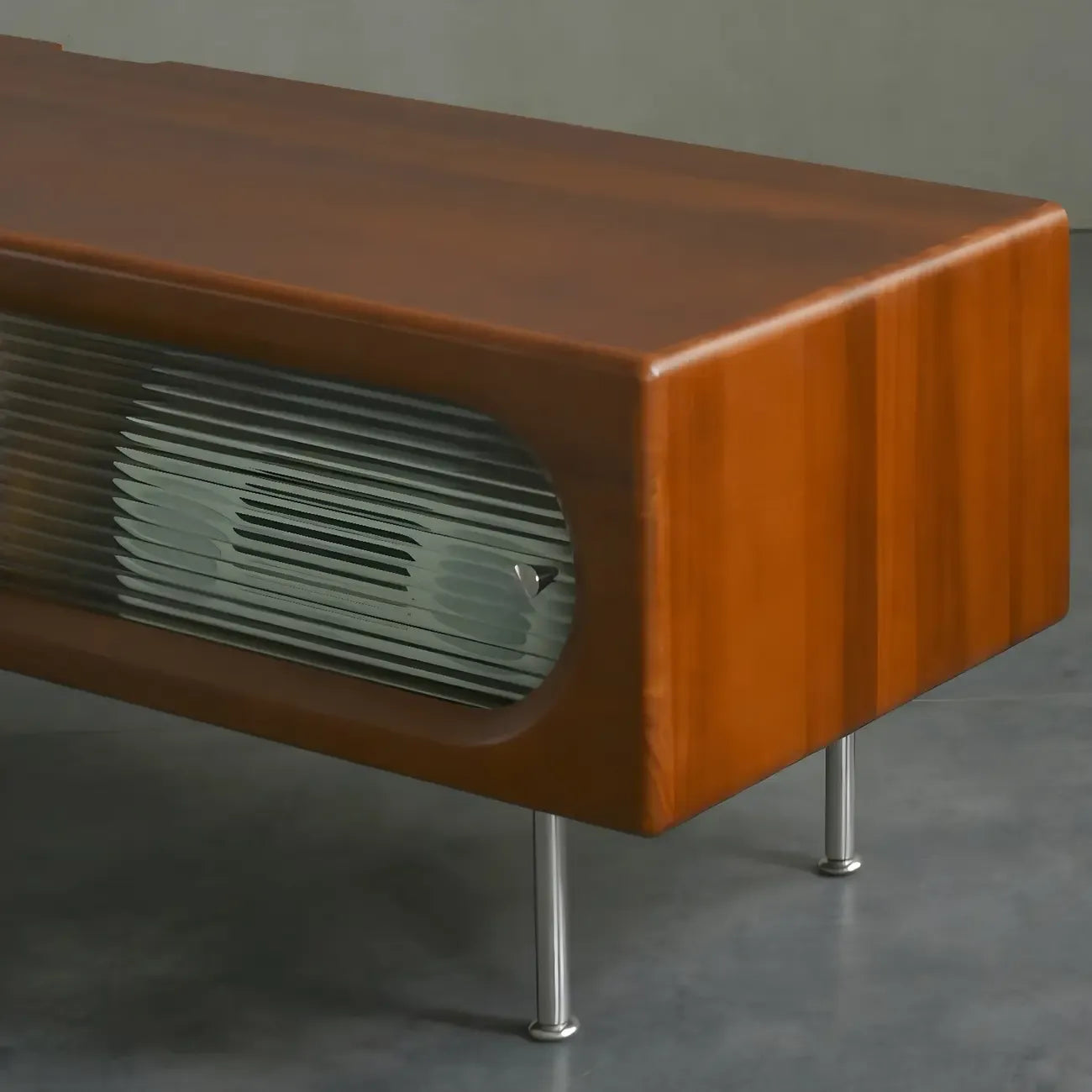 Meuble TV contemporain en bois