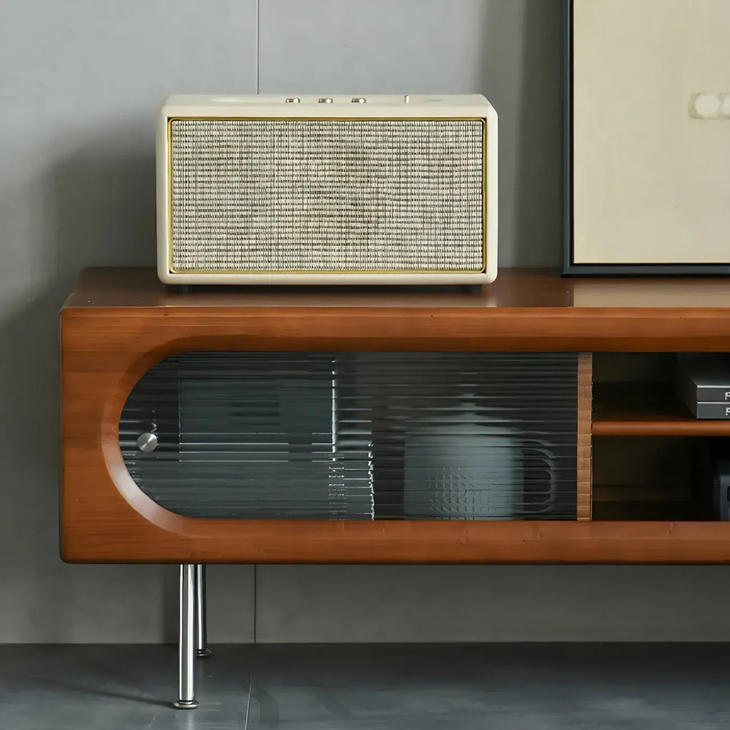 Meuble TV contemporain en bois