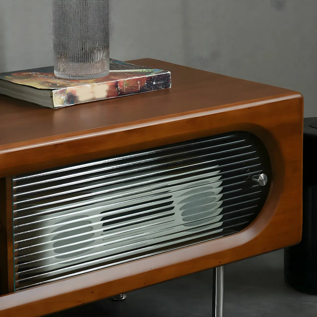Meuble TV contemporain en bois