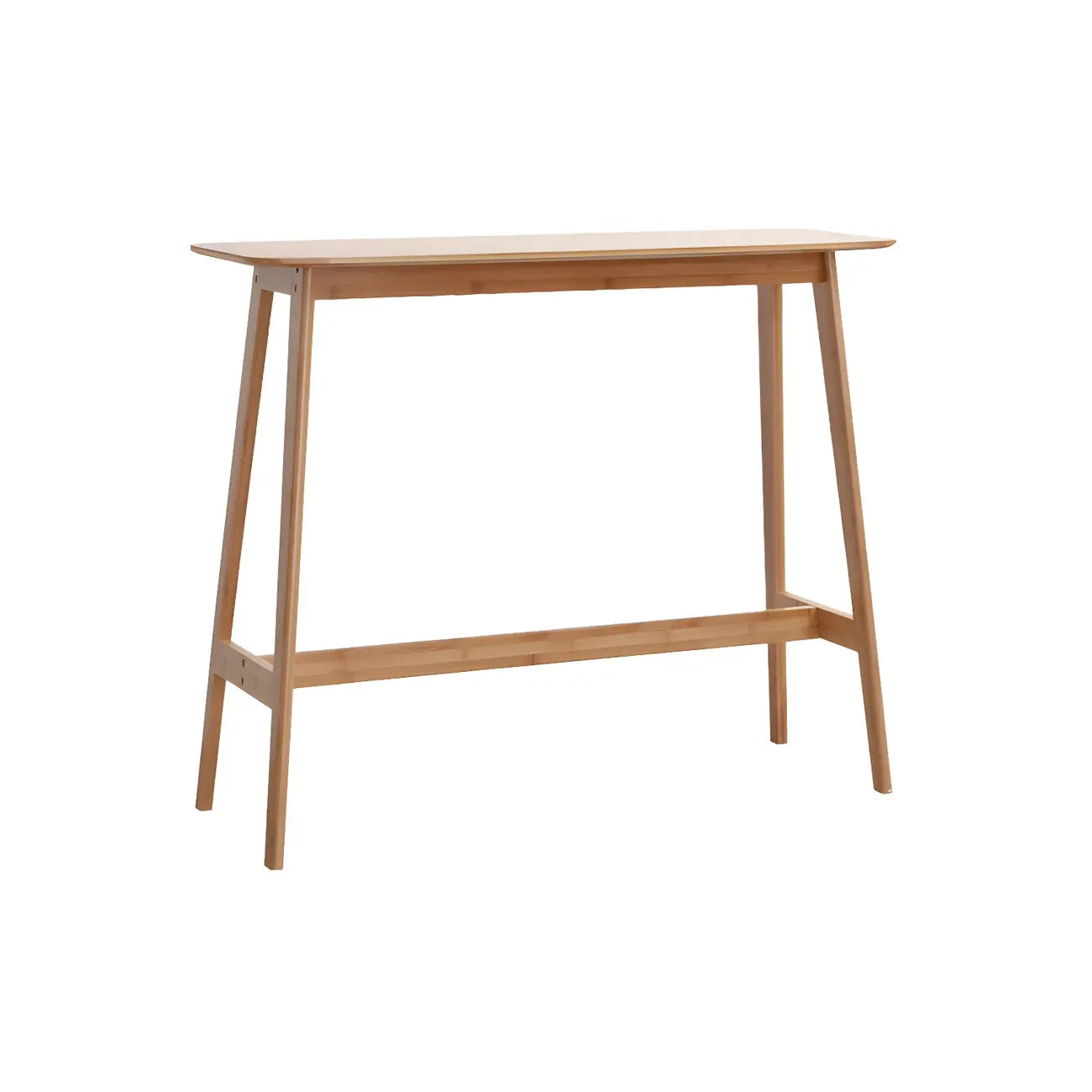 Table de bar moderne en bambou naturel