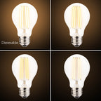 Lampadina LED dimmerabile da 6W (equiv. 60W), luce bianca calda 2700K