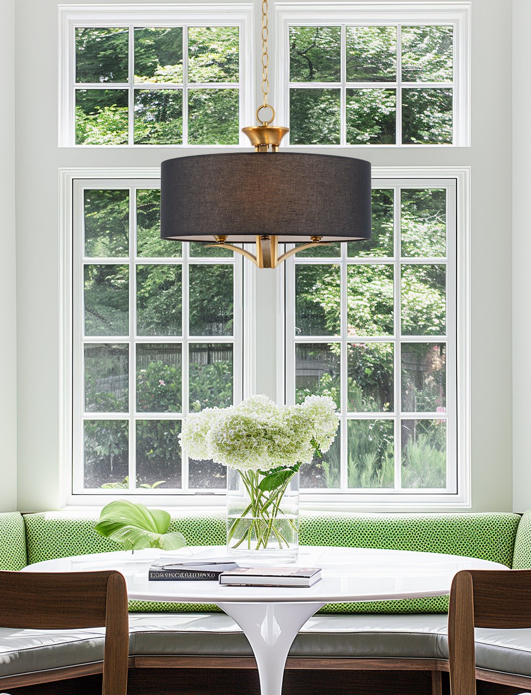 Lustre tambour moderne Alondra 20 à 3 lumières
