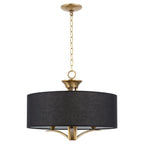 Lustre tambour moderne Alondra 20 à 3 lumières