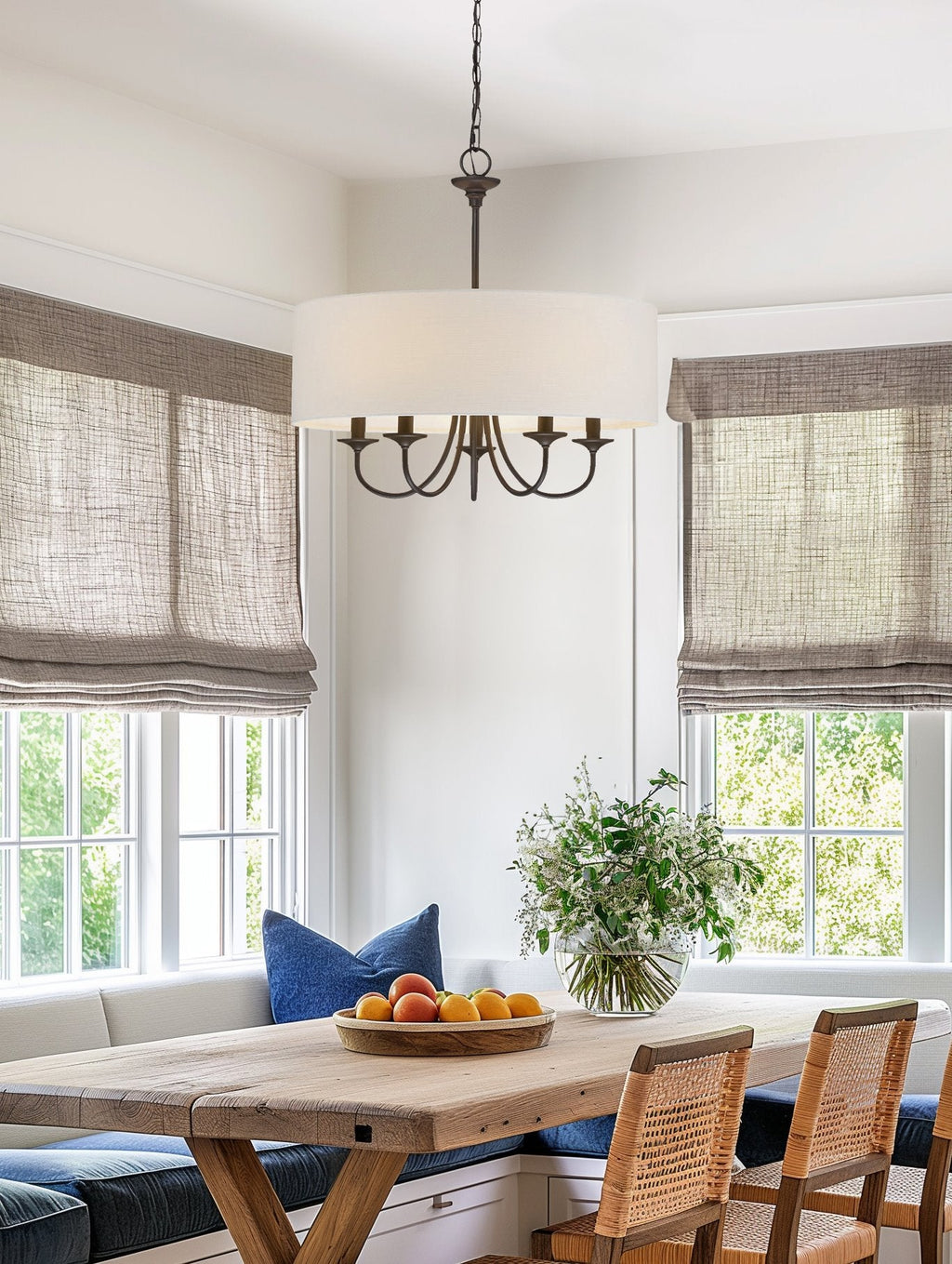Lustre traditionnel Quinn 22 à 5 lumières