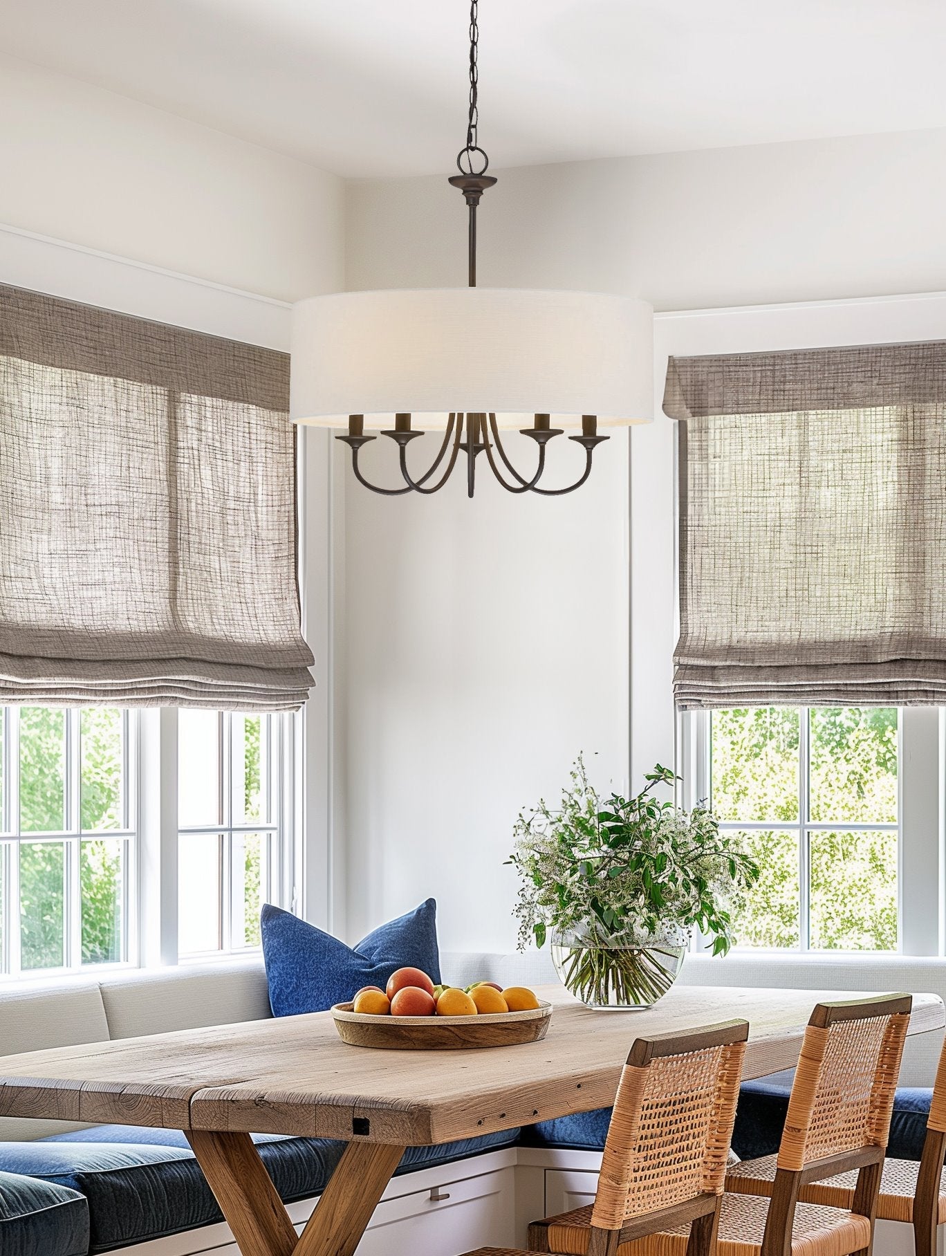 Lustre traditionnel Quinn 22 à 5 lumières