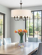 Lustre traditionnel Quinn 22 à 5 lumières