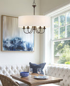 Lustre traditionnel Quinn 22 à 5 lumières