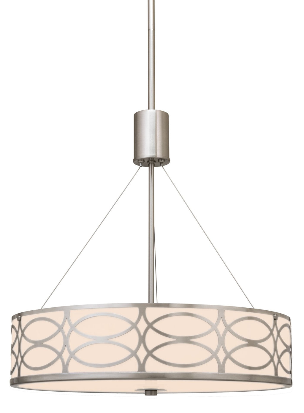 Lustre tambour en métal Sienna 19 à 3 lumières