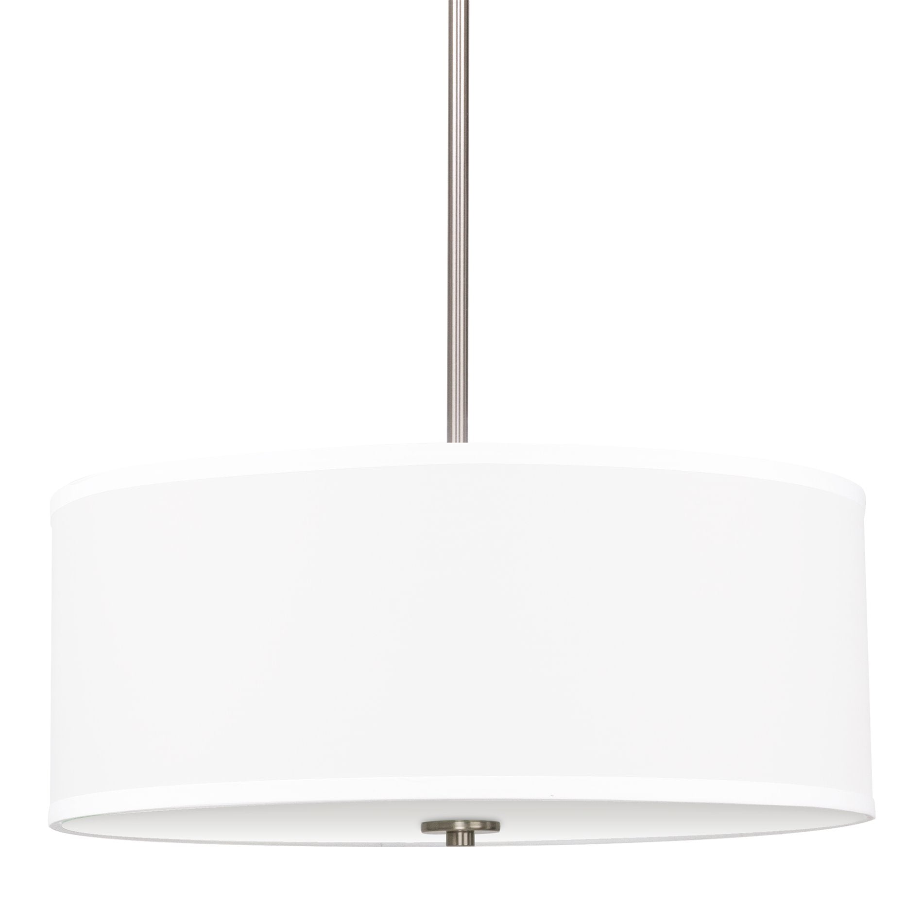 Lustre suspendu Nolan 18 Classic à 3 lumières en forme de tambour