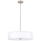 Lustre moderne Lindos 20 à 3 lumières et double tambour