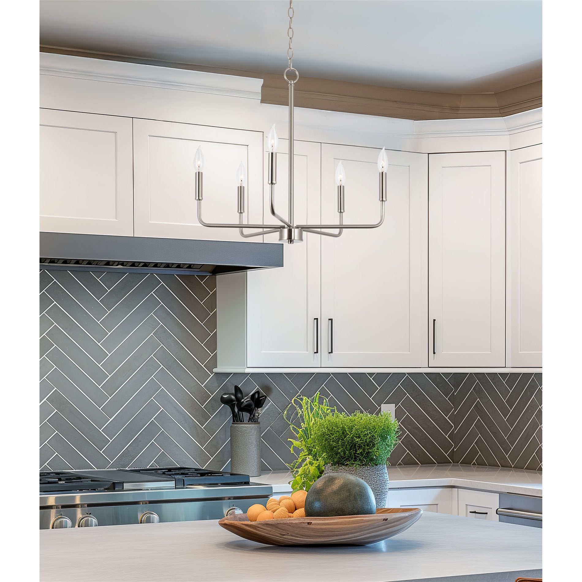 Lustre moderne Camille 22 à 5 lumières