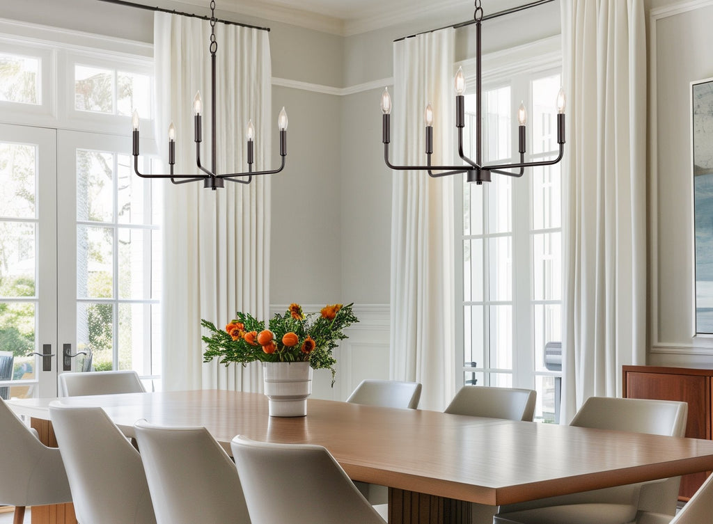 Lustre moderne Camille 22 à 5 lumières